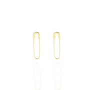 Pin it Up Safety Pin Earrings